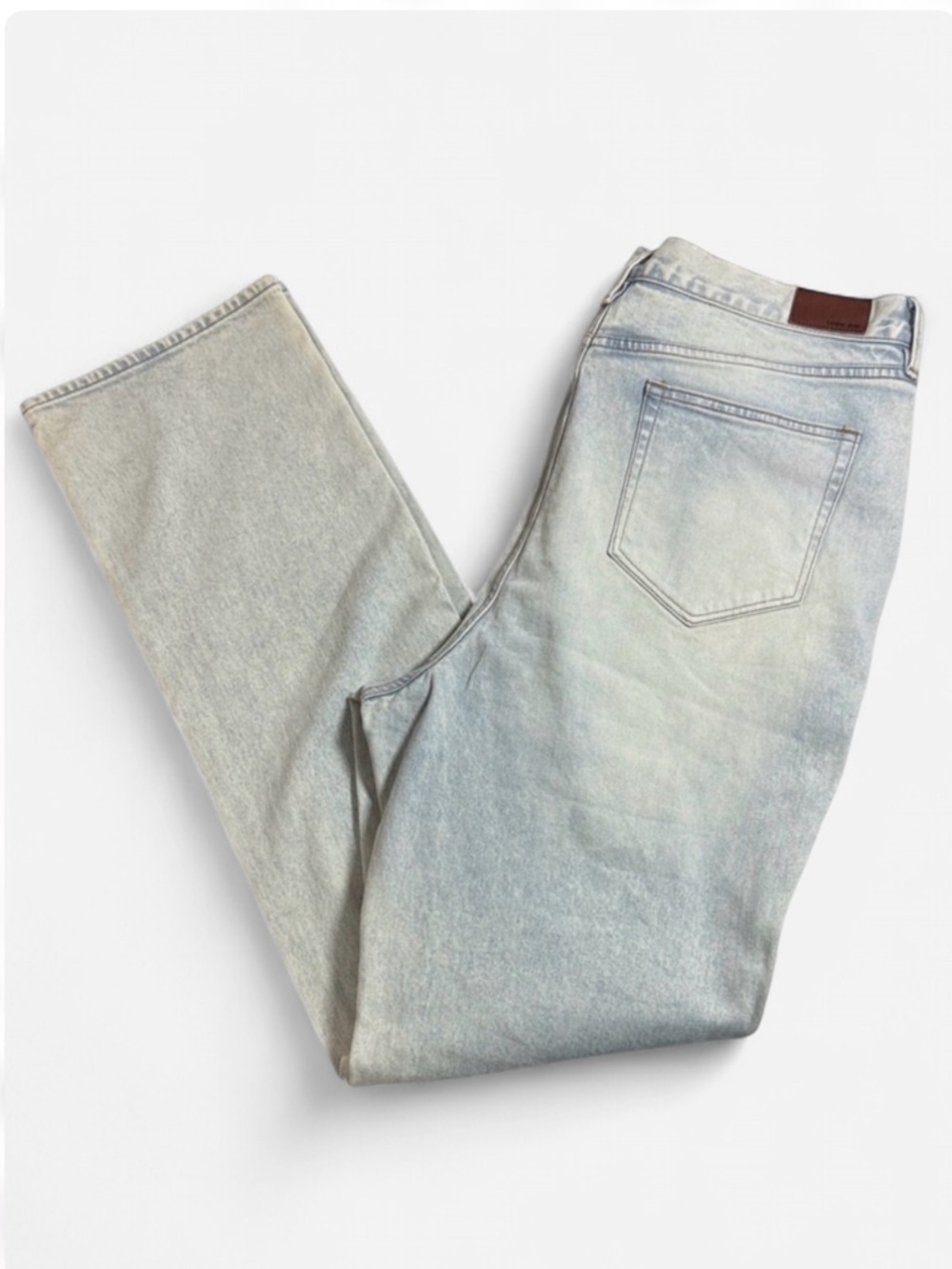 Lands' End Women’s High Rise Straight Jeans Size 18 Tall